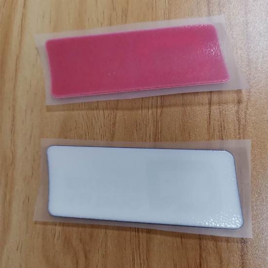 etichette in silicone a trasferimento termico in silicone 3d multicolor 