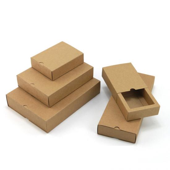 scatole di cartone per cassetti in carta kraft 