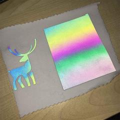 Vinyli di trasferimento di calore riflettenti iridescenti personalizzati